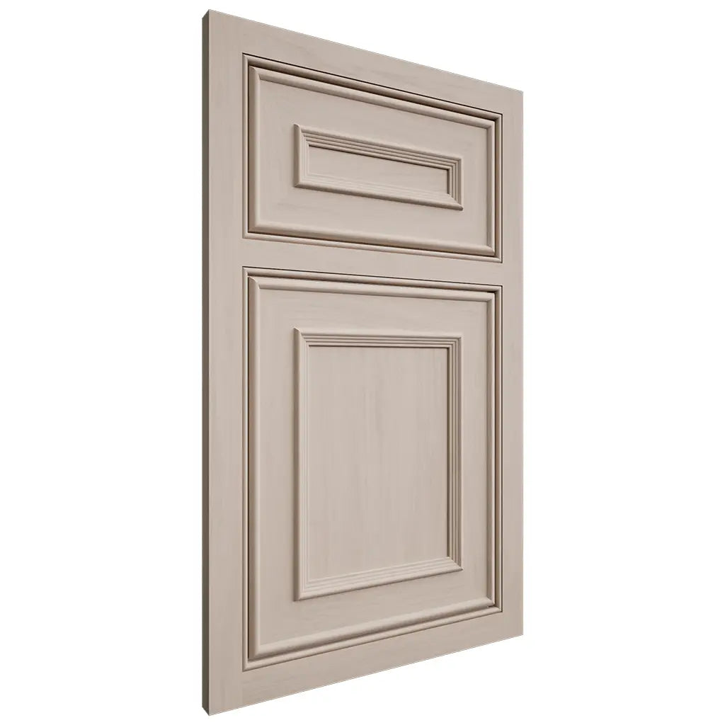 Shiloh Cabinetry Beaded Inset Dalton Alder Plain Cut White Sands Door