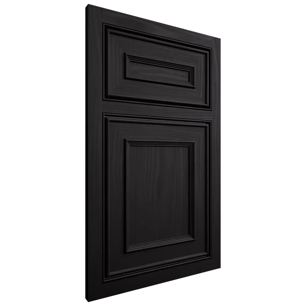 Shiloh Cabinetry Beaded Inset Dalton Cherry Plain Cut Espresso Door