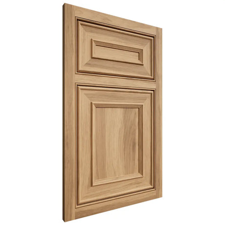 Shiloh Cabinetry Beaded Inset Dalton Hickory Plain Cut Natural Door