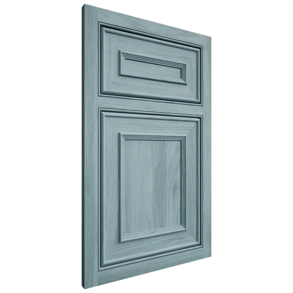 Shiloh Cabinetry Beaded Inset Dalton Hickory Plain Cut Sky Door