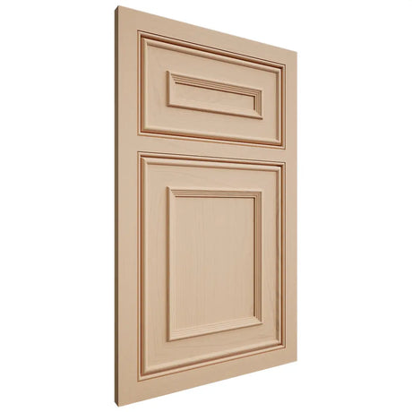 Shiloh Cabinetry Beaded Inset Dalton Maple Plain Cut Natural Door