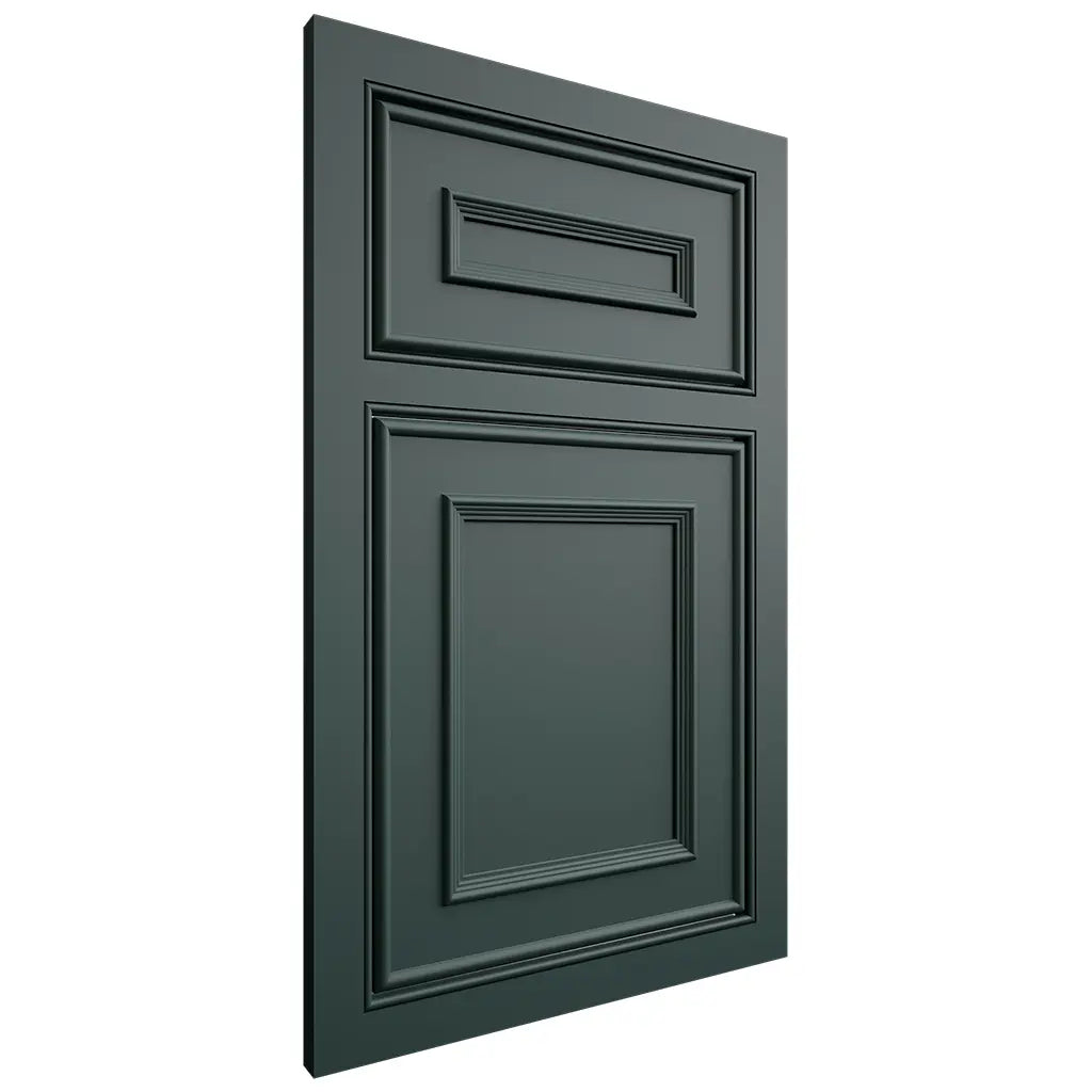 Shiloh Cabinetry Beaded Inset Dalton Paintable Billiard Green Door