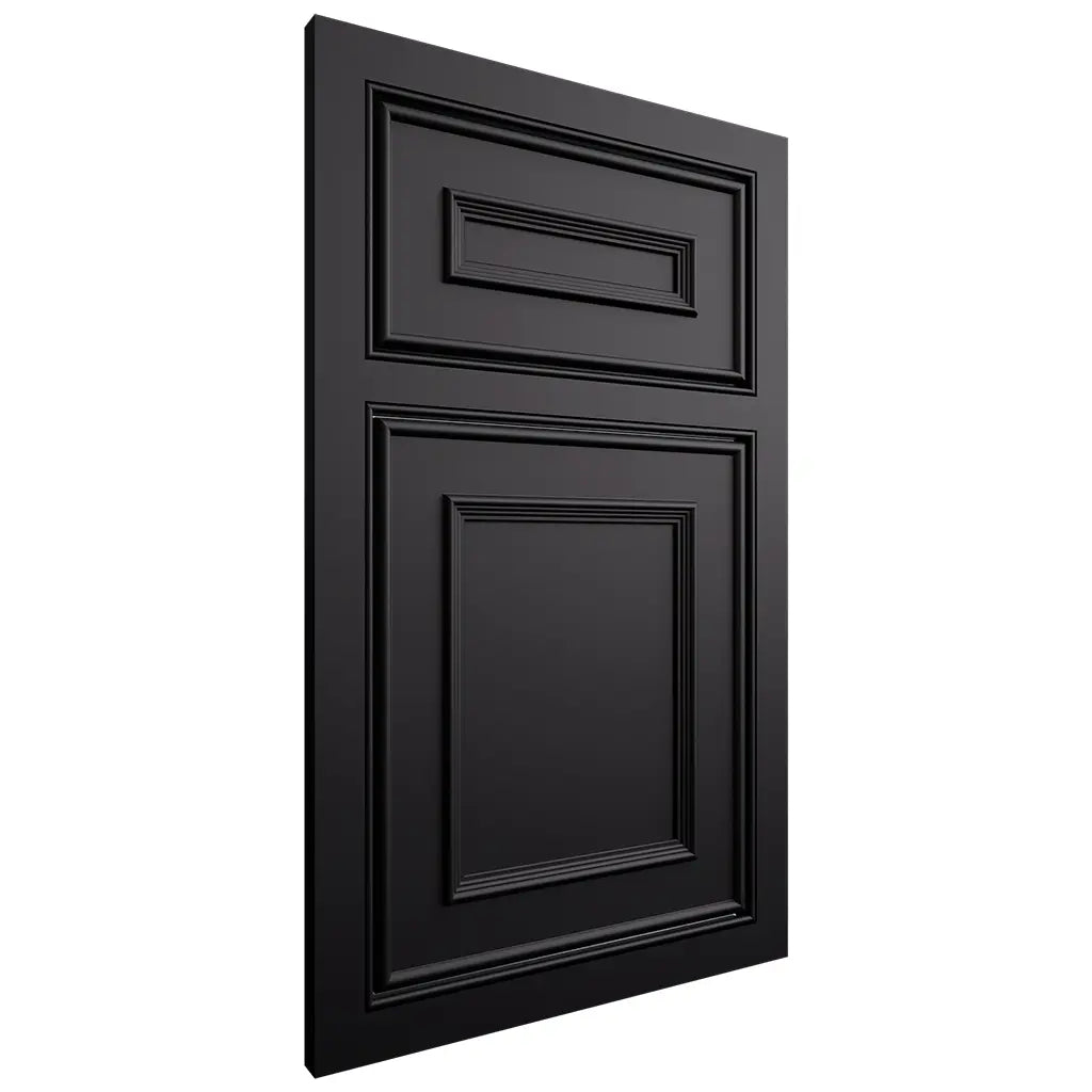 Shiloh Cabinetry Beaded Inset Dalton Paintable Black Door
