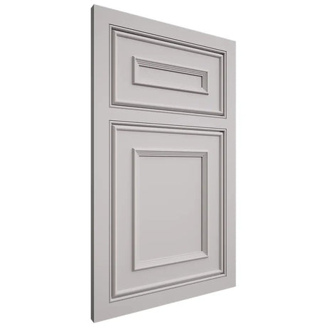 Shiloh Cabinetry Beaded Inset Dalton Paintable Light French Gray Door