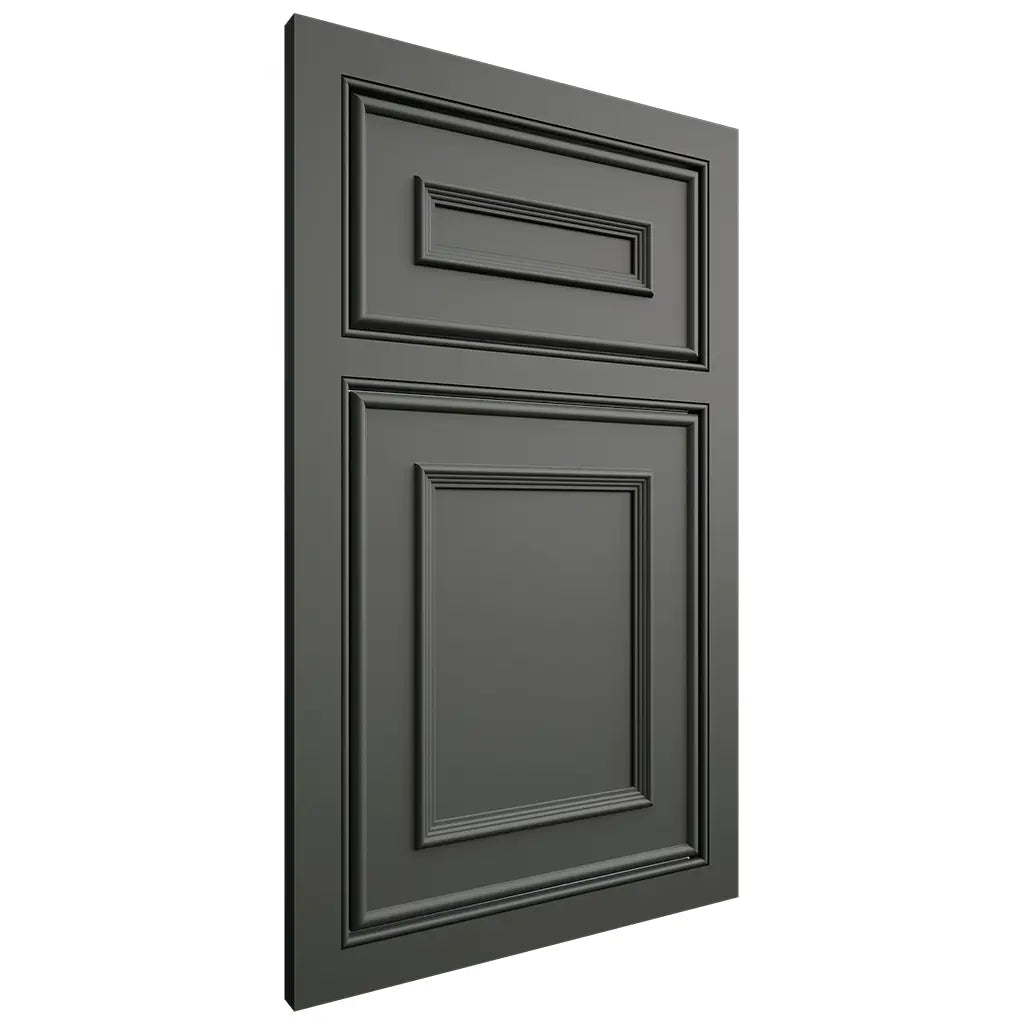 Shiloh Cabinetry Beaded Inset Dalton Paintable Pewter Green Door