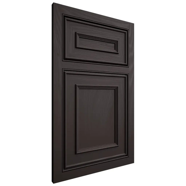 Shiloh Cabinetry Beaded Inset Dalton Poplar Plain Cut Carbon Door