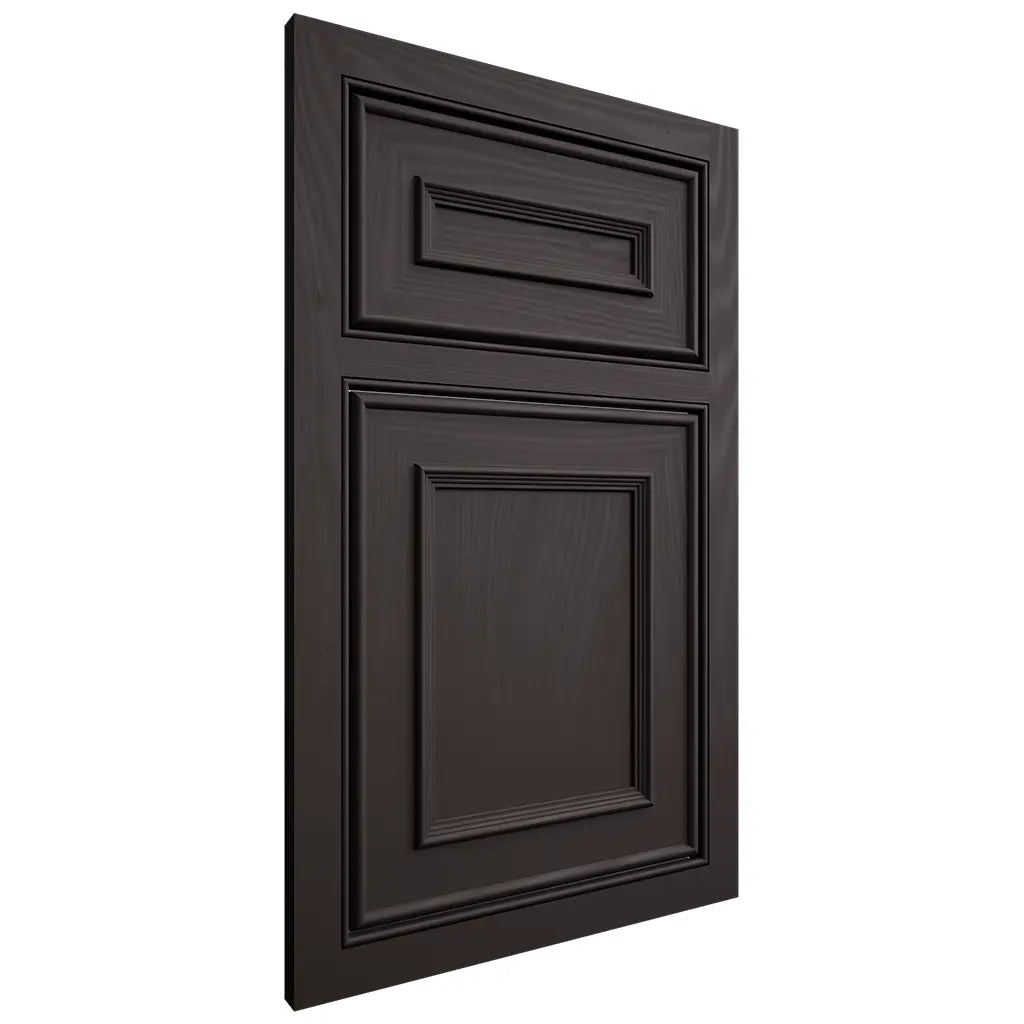 Shiloh Cabinetry Beaded Inset Dalton Poplar Plain Cut Carbon Door