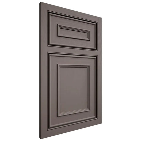 Shiloh Cabinetry Beaded Inset Dalton Poplar Plain Cut Heatherstone Door