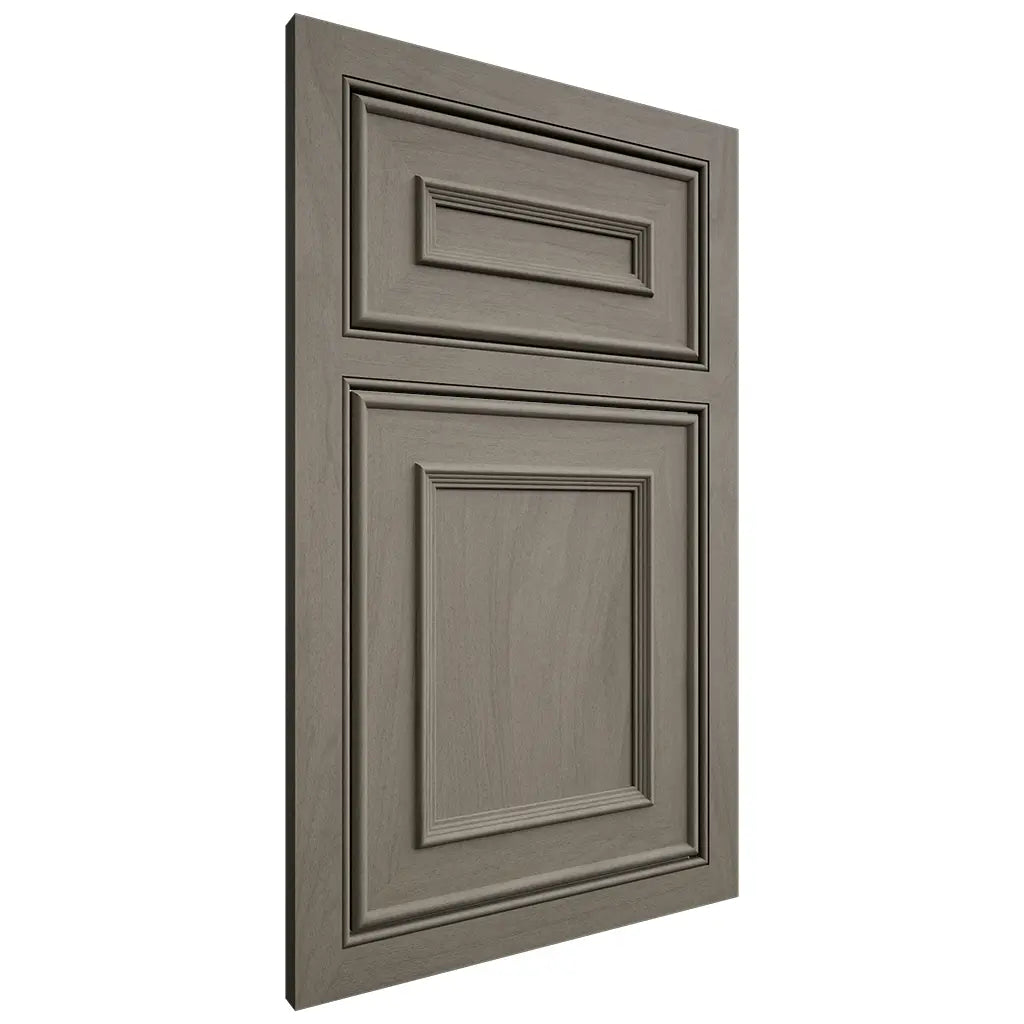 Shiloh Cabinetry Beaded Inset Dalton Poplar Plain Cut Thyme Door