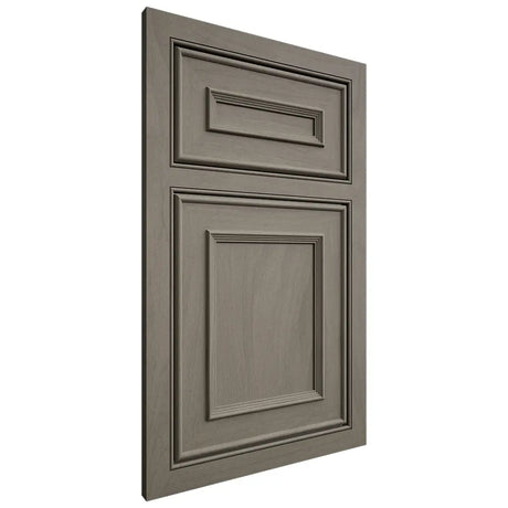 Shiloh Cabinetry Beaded Inset Dalton Poplar Plain Cut Thyme Door