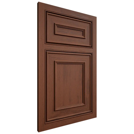 Shiloh Cabinetry Beaded Inset Dalton Walnut Plain Cut Rye Door