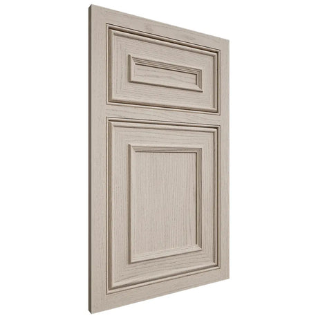 Shiloh Cabinetry Beaded Inset Dalton Walnut Plain Cut Seagull Door