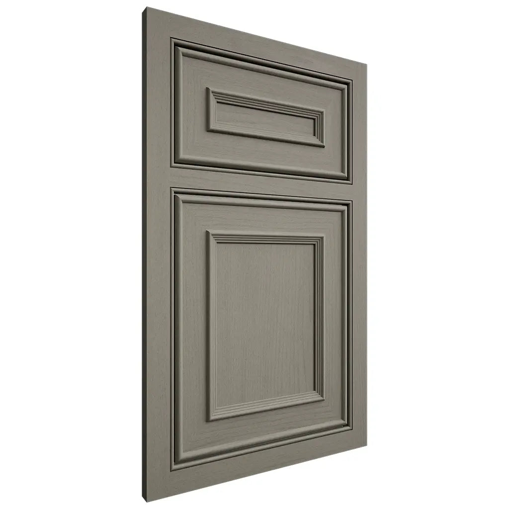 Shiloh Cabinetry Beaded Inset Dalton Walnut Plain Cut Thyme Door
