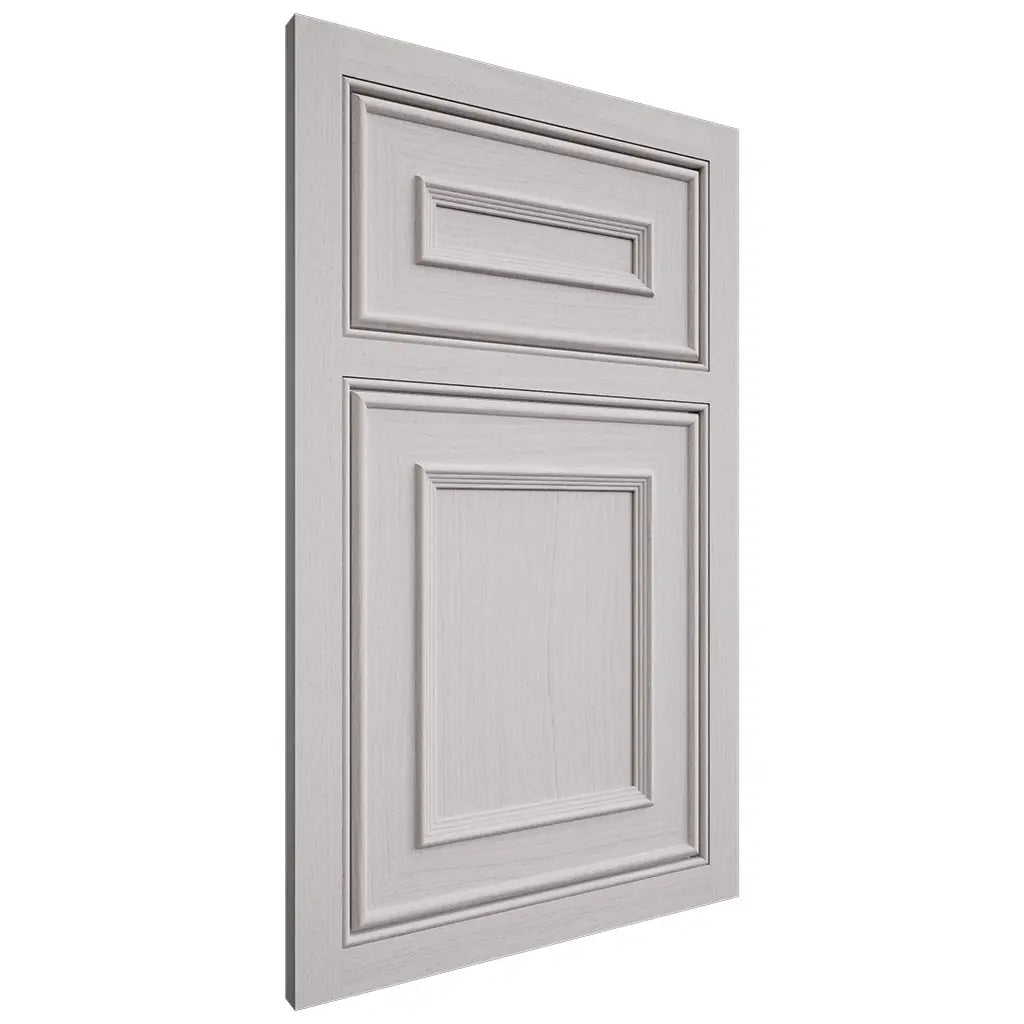 Shiloh Cabinetry Beaded Inset Dalton White Oak Plain Cut Cotton Door