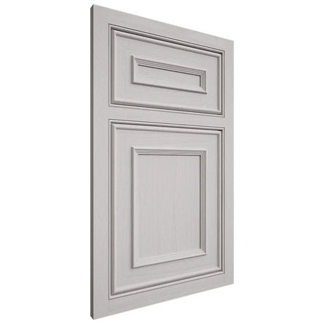 Shiloh Cabinetry Beaded Inset Dalton White Oak Plain Cut Cotton Door
