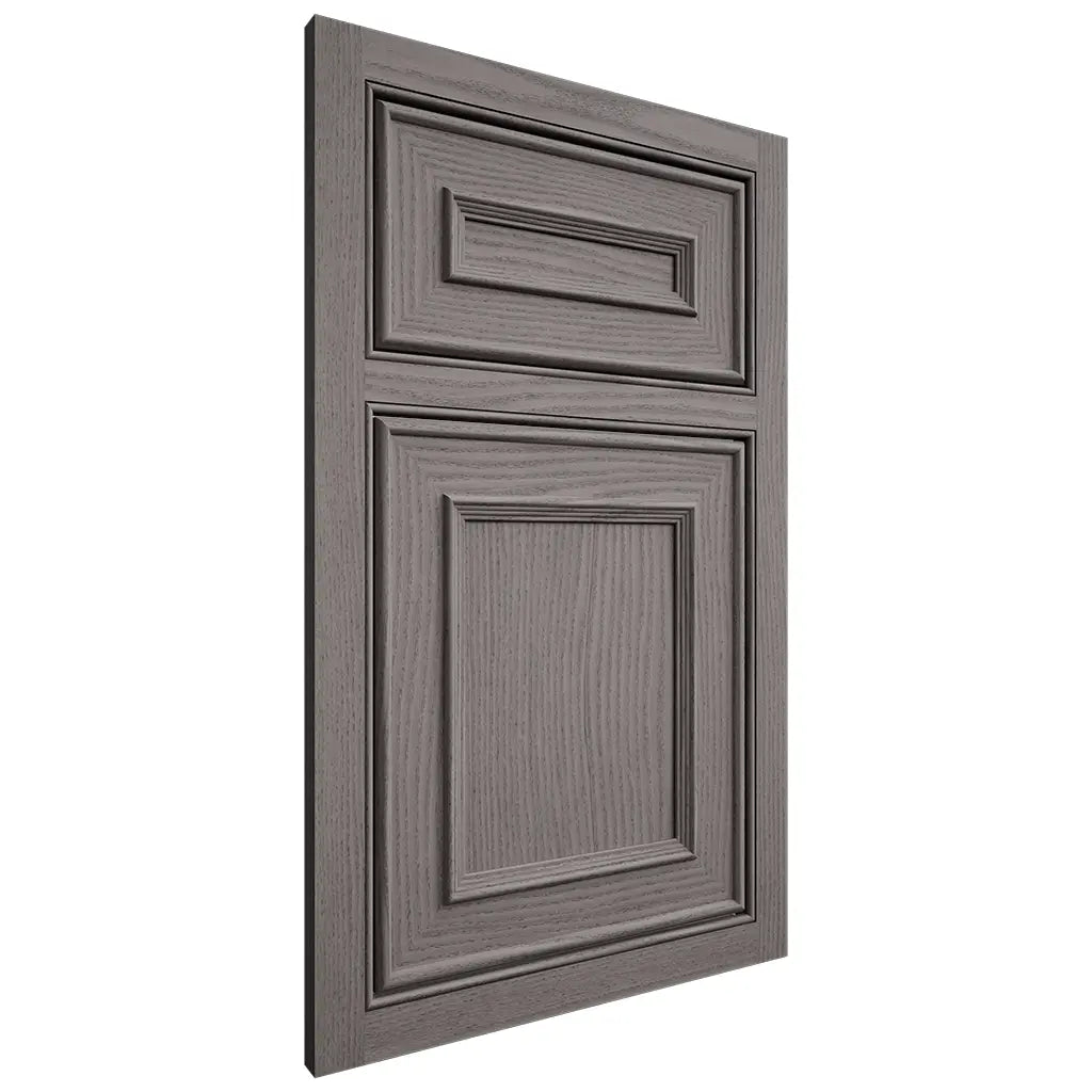 Shiloh Cabinetry Beaded Inset Dalton White Oak Plain Cut Flagstone Door