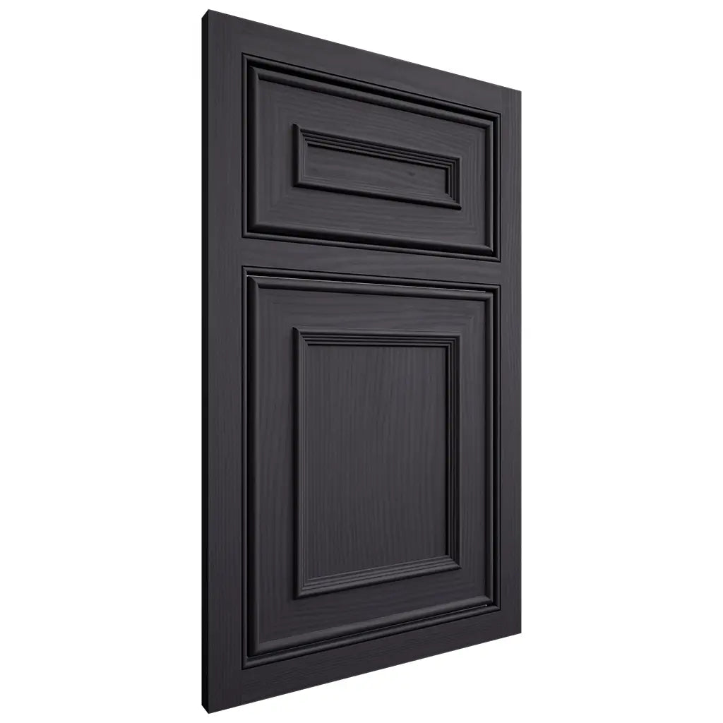 Shiloh Cabinetry Beaded Inset Dalton White Oak Plain Cut Harbor Door