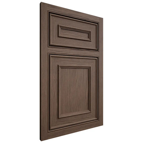 Shiloh Cabinetry Beaded Inset Dalton White Oak Plain Cut Mineral Door