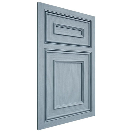 Shiloh Cabinetry Beaded Inset Dalton White Oak Plain Cut Sky Door