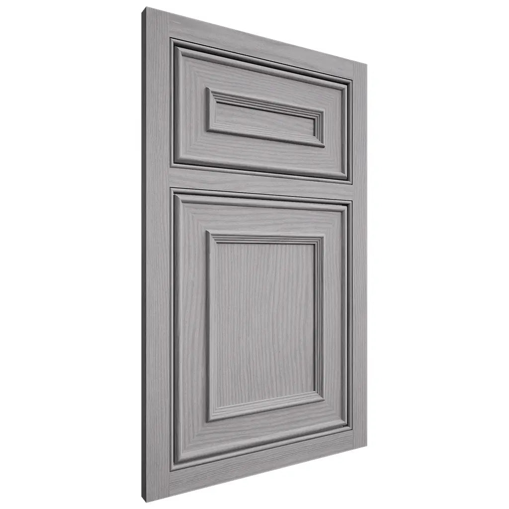 Shiloh Cabinetry Beaded Inset Dalton White Oak Plain Cut Stratus Door