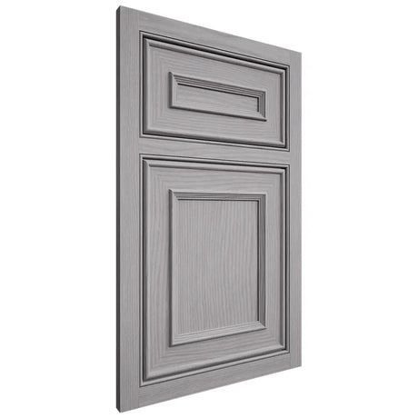 Shiloh Cabinetry Beaded Inset Dalton White Oak Plain Cut Stratus Door