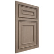Shiloh Cabinetry Beaded Inset Dalton White Oak Quarter Sawn Almond Door