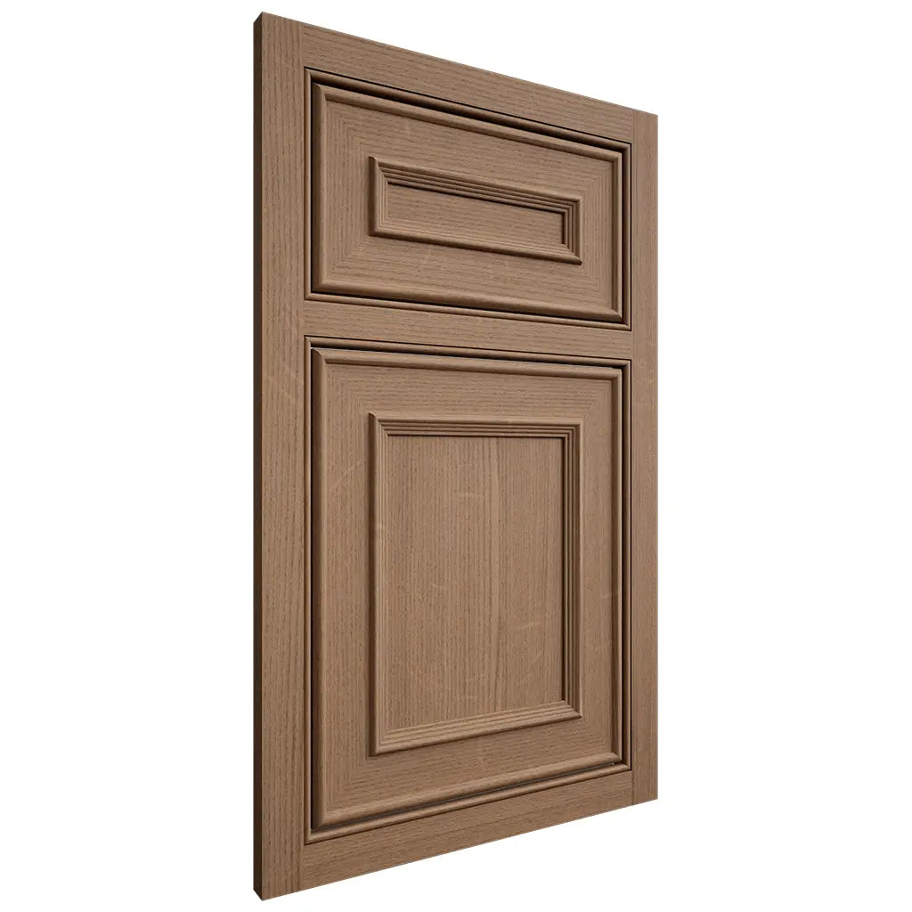 Shiloh Cabinetry Beaded Inset Dalton White Oak Quarter Sawn Medium Door