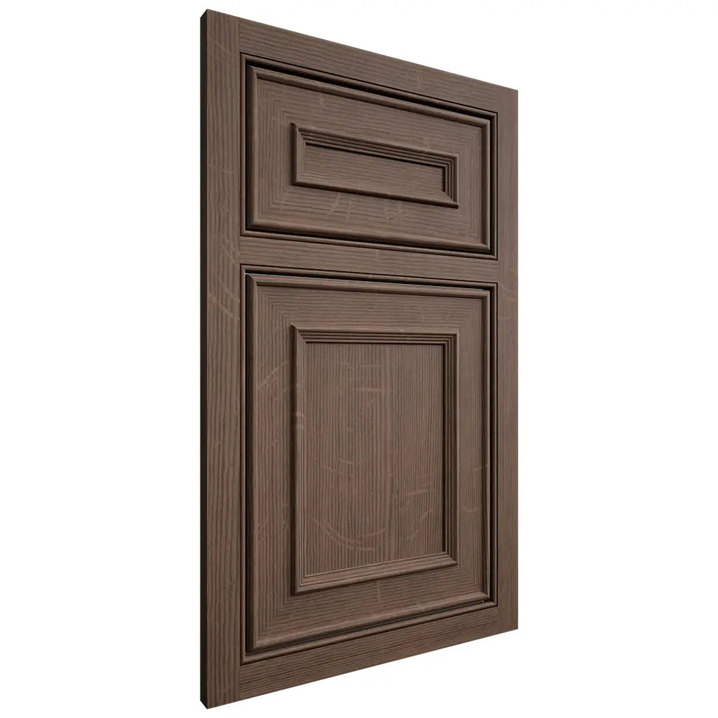 Shiloh Cabinetry Beaded Inset Dalton White Oak Quarter Sawn Mineral Door