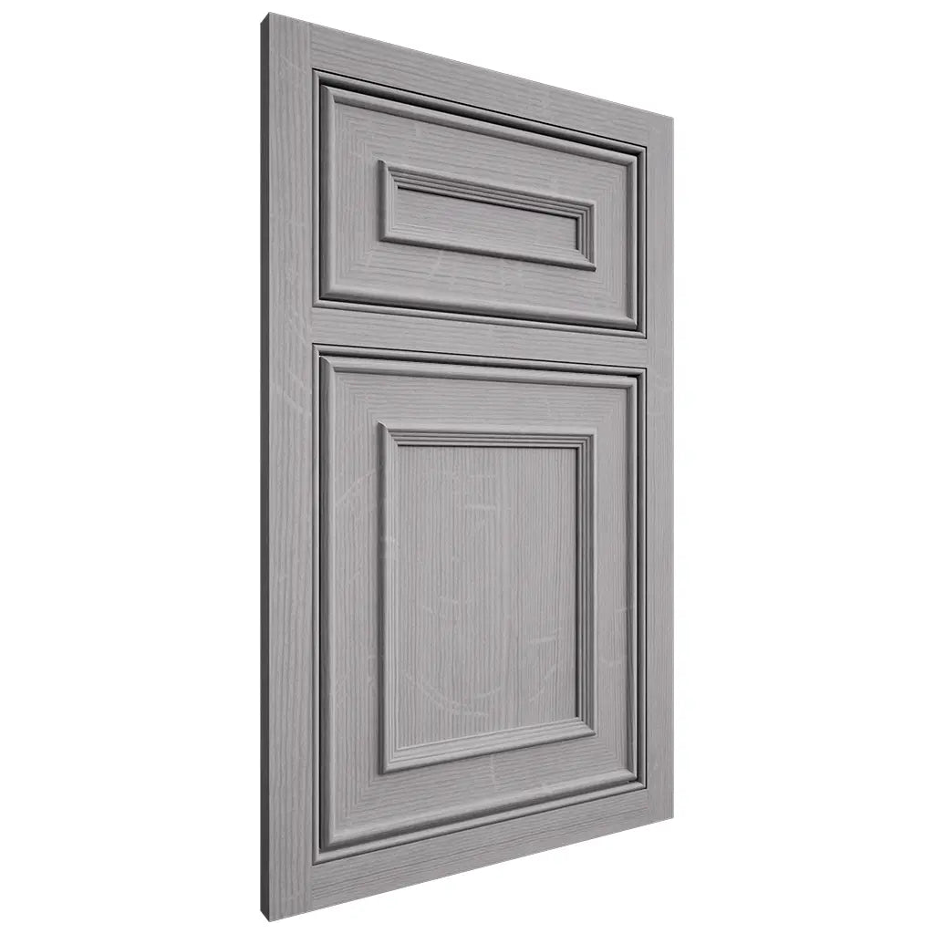 Shiloh Cabinetry Beaded Inset Dalton White Oak Quarter Sawn Stratus Door