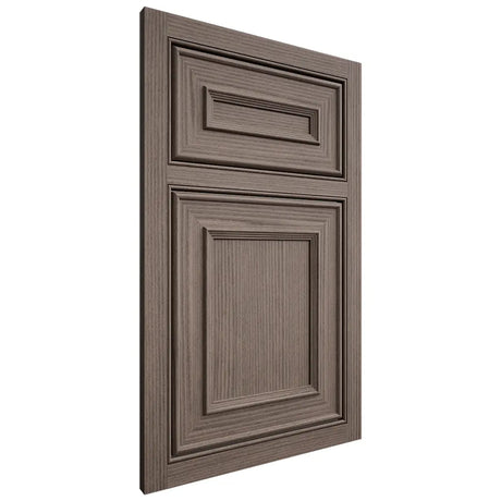 Shiloh Cabinetry Beaded Inset Dalton White Oak Rift Cut Clay Door
