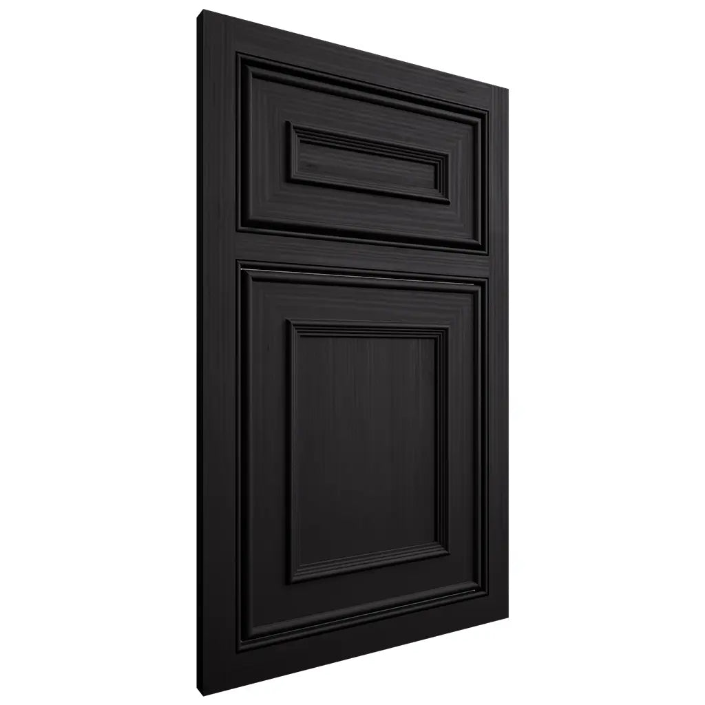 Shiloh Cabinetry Beaded Inset Dalton White Oak Rift Cut Espresso Door