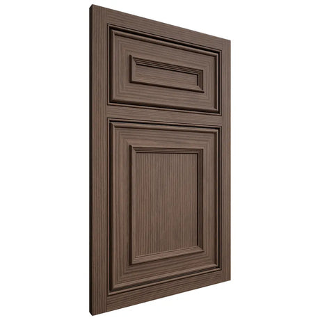 Shiloh Cabinetry Beaded Inset Dalton White Oak Rift Cut Mineral Door
