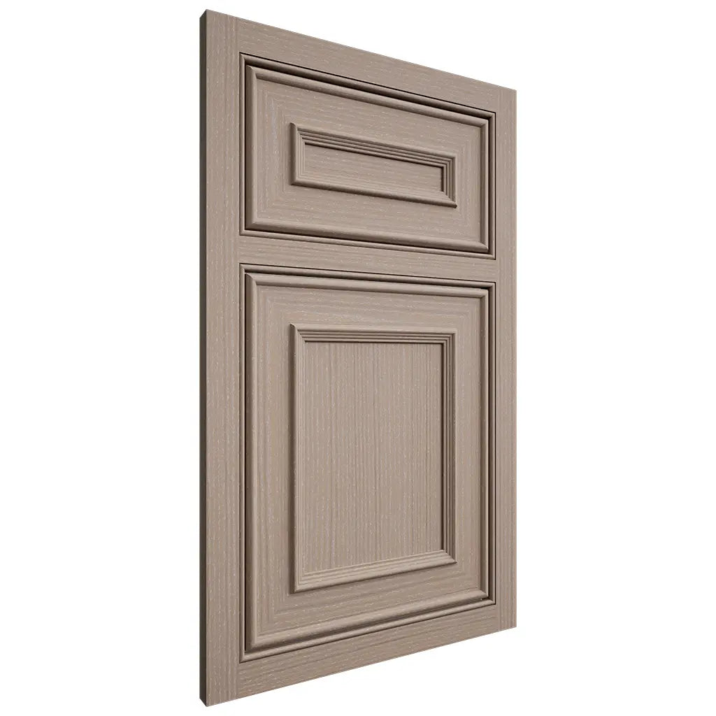 Shiloh Cabinetry Beaded Inset Dalton White Oak Rift Cut Whitewash Door
