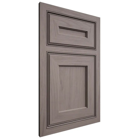 Shiloh Cabinetry Beaded Inset Essex Alder Plain Cut Stonehenge Door