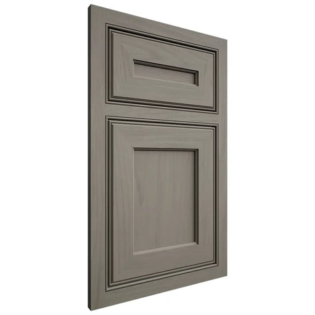 Shiloh Cabinetry Beaded Inset Essex Alder Plain Cut Thyme Door
