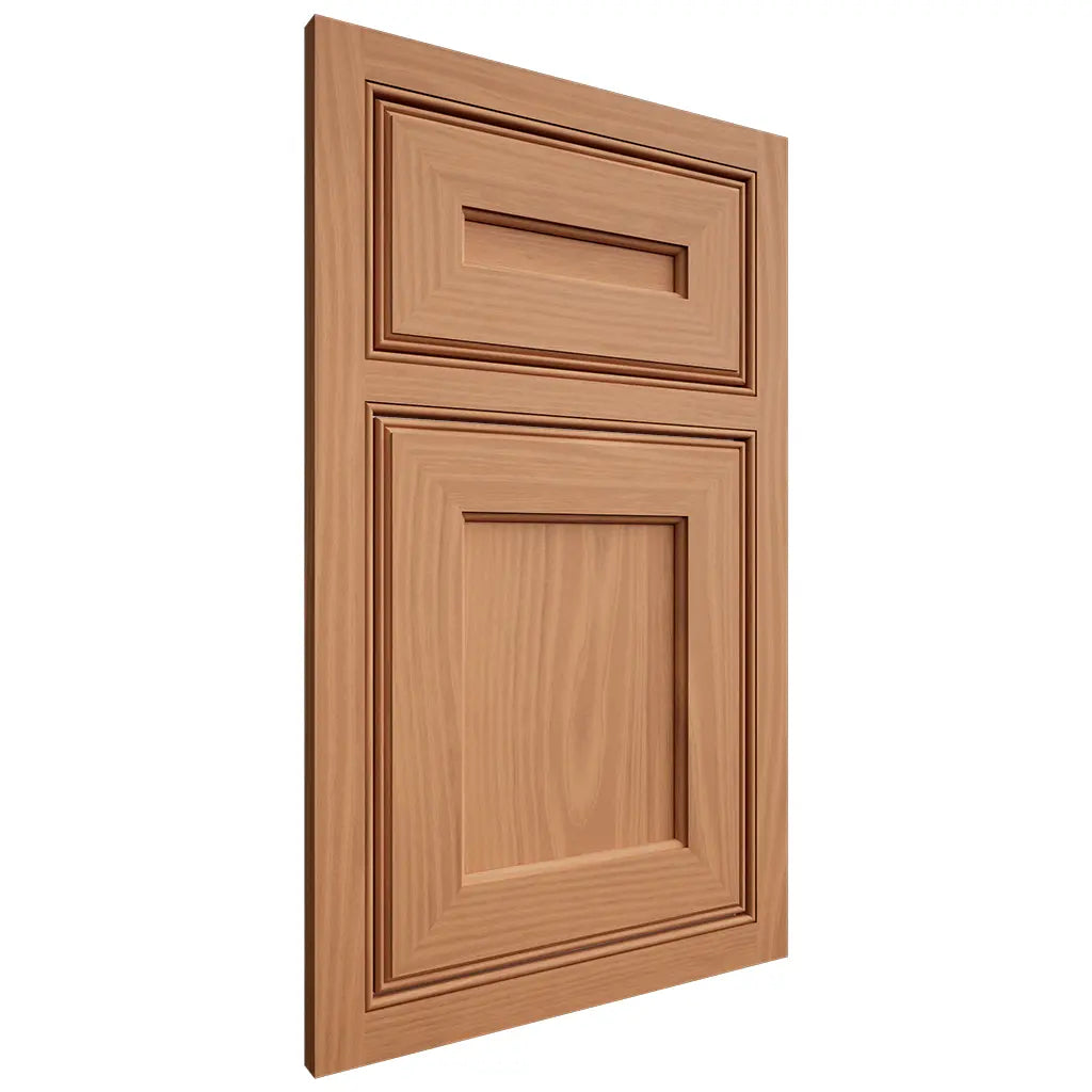 Shiloh Cabinetry Beaded Inset Essex Cherry Plain Cut Natural Door