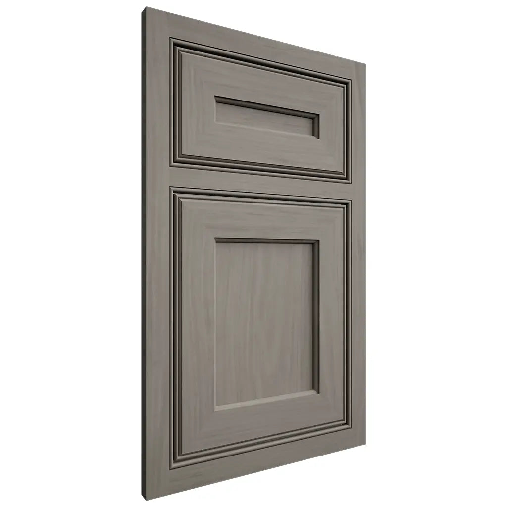 Shiloh Cabinetry Beaded Inset Essex Cherry Plain Cut Thyme Door
