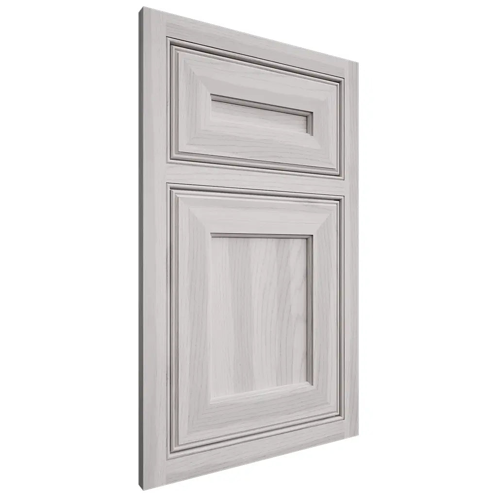 Shiloh Cabinetry Beaded Inset Essex Hickory Plain Cut Cotton Door