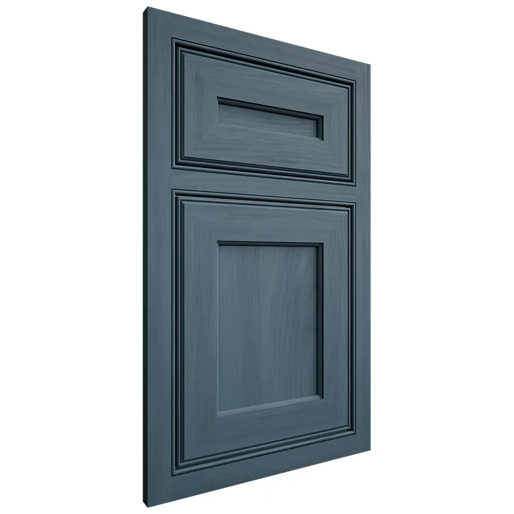 Shiloh Cabinetry Beaded Inset Essex Hickory Plain Cut Hudson Door
