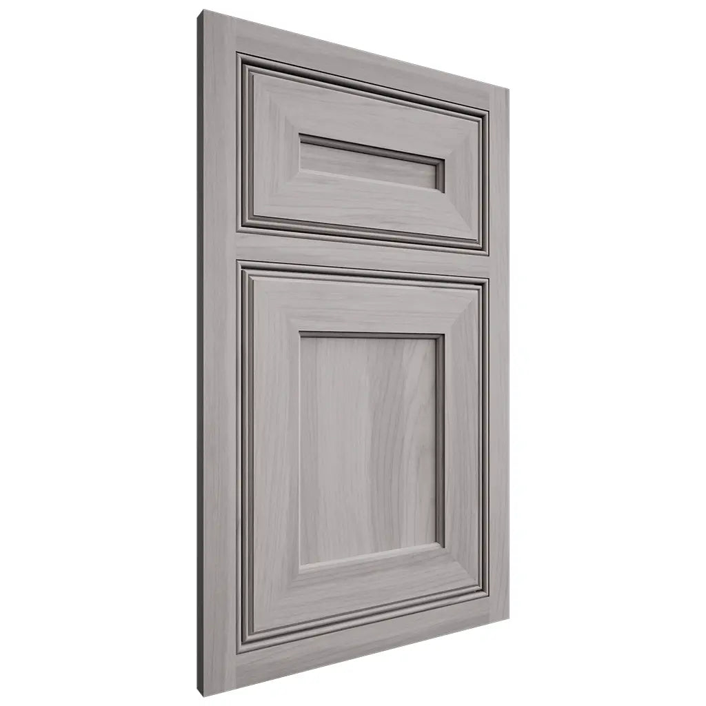 Shiloh Cabinetry Beaded Inset Essex Hickory Plain Cut Stratus Door