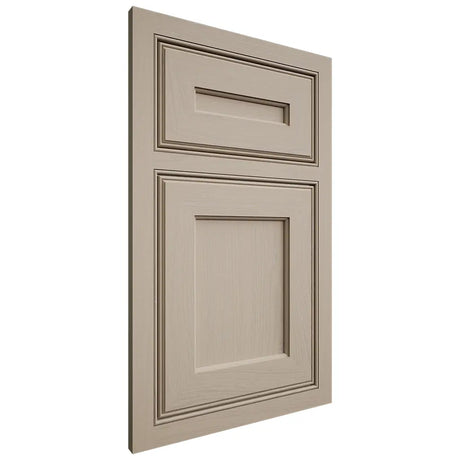 Shiloh Cabinetry Beaded Inset Essex Maple Plain Cut Pebble Door