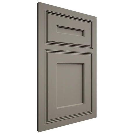 Shiloh Cabinetry Beaded Inset Essex Maple Plain Cut Thyme Door