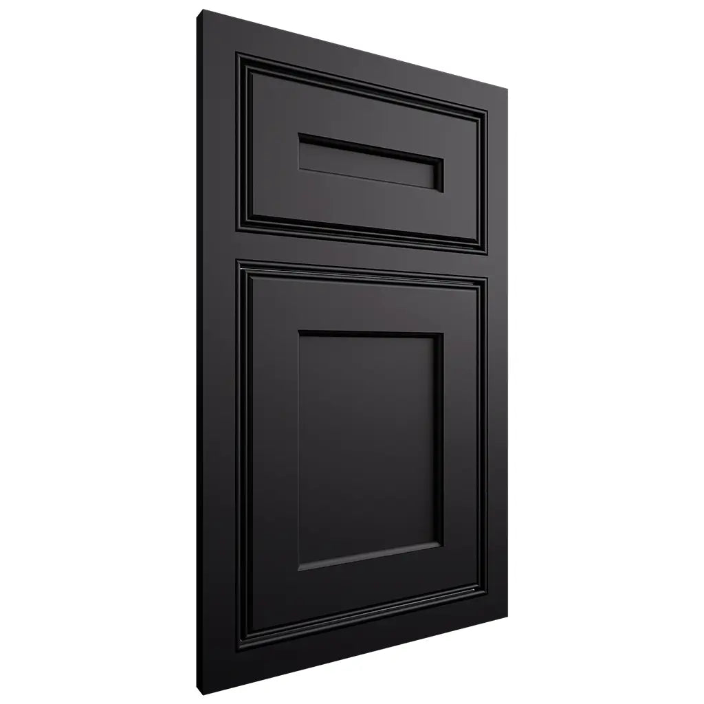 Shiloh Cabinetry Beaded Inset Essex Paintable Black Door