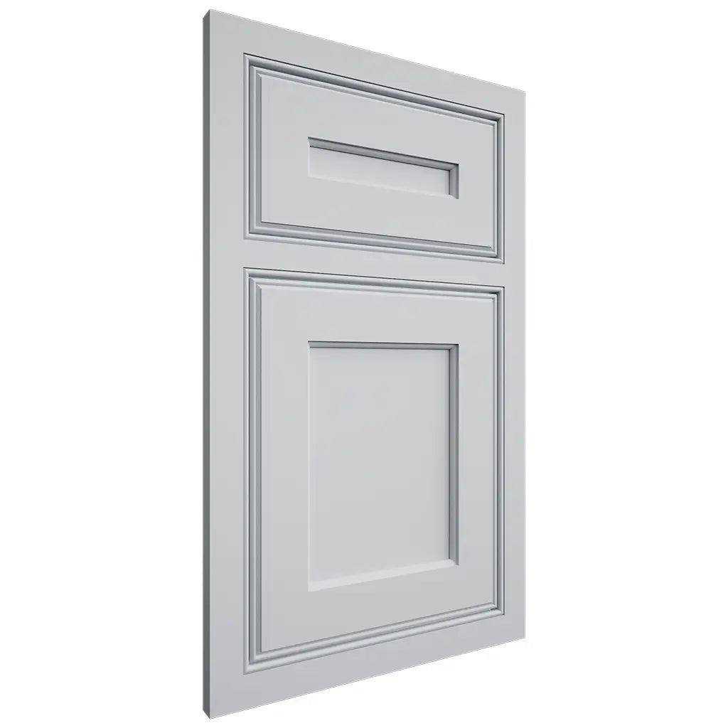 Shiloh Cabinetry Beaded Inset Essex Paintable Niebla Azul Door