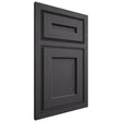 Shiloh Cabinetry Beaded Inset Essex Poplar Plain Cut Cadet Door