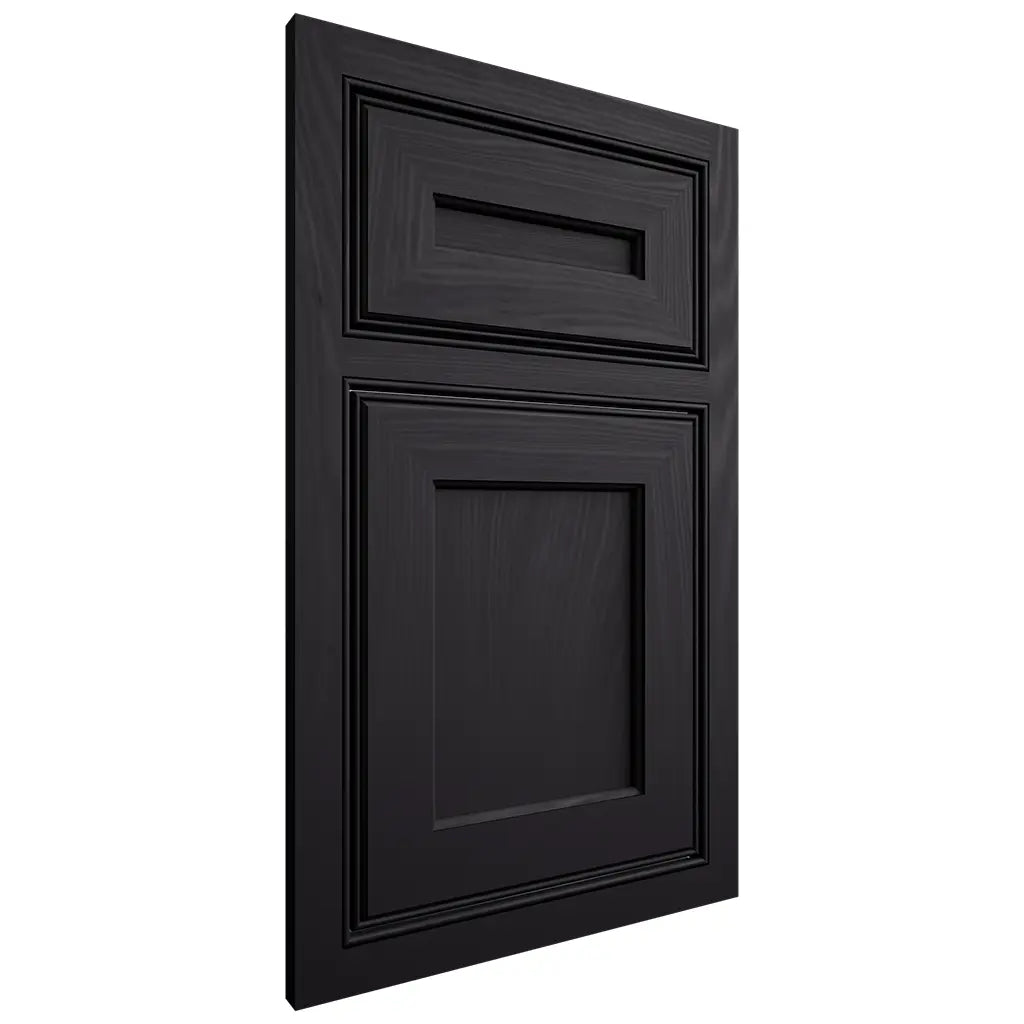 Shiloh Cabinetry Beaded Inset Essex Poplar Plain Cut Harbor Door