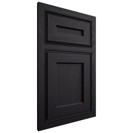 Shiloh Cabinetry Beaded Inset Essex Poplar Plain Cut Harbor Door