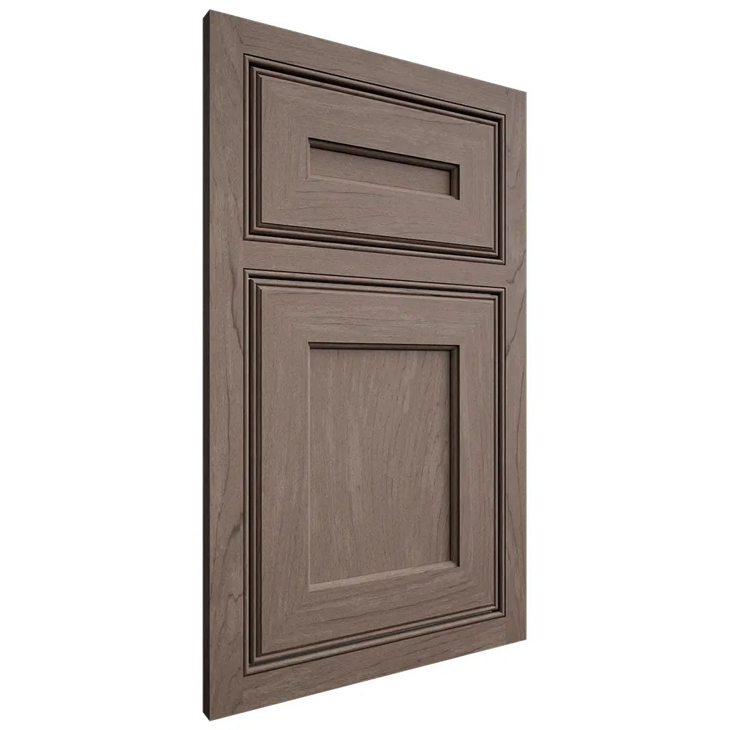 Shiloh Cabinetry Beaded Inset Essex Poplar Plain Cut River Rock Door