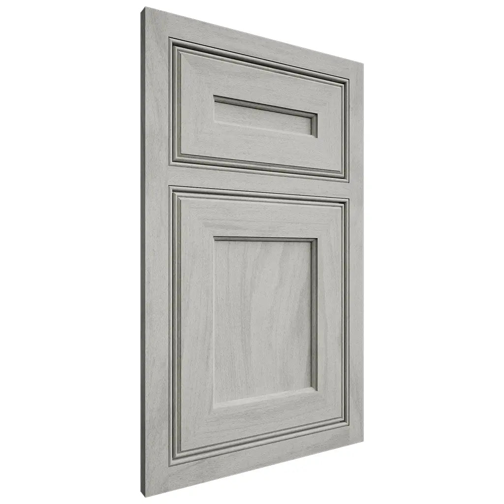 Shiloh Cabinetry Beaded Inset Essex Poplar Plain Cut Stratus Door