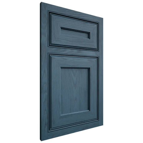 Shiloh Cabinetry Beaded Inset Essex Red Oak Plain Cut Hudson Door